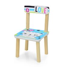 Дитячий стіл з двома стільчиками Bambi 501-58-2 Блакитна кішка ***