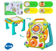 Каталка-ходунки-штовхач 2107 розвиваючий центр музика світ книжка кермо брязкальце **