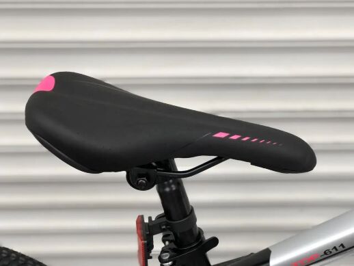 Велосипед спортивний TopRider 611 колеса 24 дюймів / Shimano / сталева рама / колір рожевий