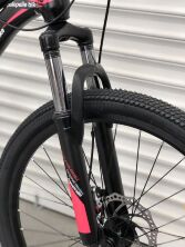 Велосипед спортивний TopRider 611 колеса 24 дюймів / Shimano / сталева рама / колір рожевий