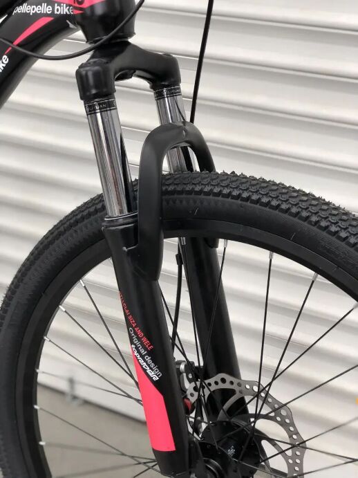 Велосипед спортивний TopRider 611 колеса 24 дюймів / Shimano / сталева рама / колір рожевий