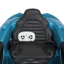 Дитячий одномісний електромобіль Легкова Машина McLaren M 4638EBLRS-4 з шкіряним сидінням. Синій фарбований**