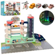 Дитячий Чотириповерховий Гараж Парковка Т103-11А Іграшковий Паркінг для машин