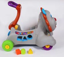 Ходунки-каталка 2 в 1 «Веселий Левеня» (аналог Fisher Price) A2035