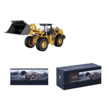 Будівельна техніка 1714-2 Екскаватор-Бульдозер металевий інерційний (масштаб 1:50)