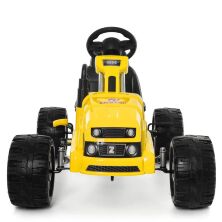 Дитячий педальний карт на Єва колесах Bambi M 4118-6 жовтий**