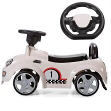 Дитяча каталка-толокар Bambi HZ 536-1 білий