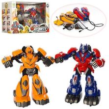 Робот-трансформер KD-8813 музика звук, світло їздить крутиться на радіокеруванні акумулятор**