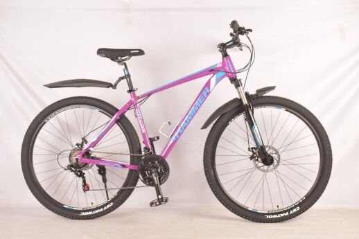 Велосипед жіночий спортивний MTB 27.5 дюймів Hammer NEW S200 рама 18 дюймів, промпідшипник, покришка GST JET ARMOR