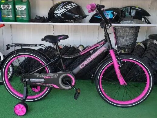 Дитячий двоколісний велосипед Crosser Rocky рожевий 20 дюймів**