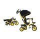 Велосипед коляска дитячий триколісний TILLY FLIP T-390 жовтий