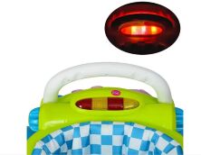 Дитячі ходунки BAMBI BQ308-5 "Свинка Пеппа" для дівчинки і хлопчика зі світловими ефектами / сині