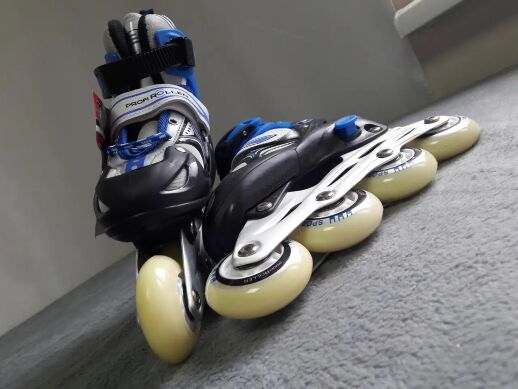 Ролики дитячі сині A 4026 розмір S (31-34)