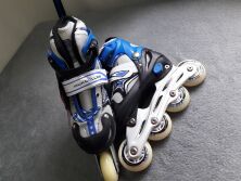 Ролики дитячі сині A 4026 розмір S (31-34)