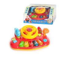 Автотренажер 7305 Планета звуків білий і червоний