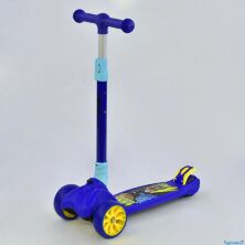 Самокат триколісний F-12330 Best Scooter MAXI складаний кермо синій