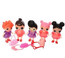 Будиночок для ляльок Лол ЛОЛ 8366 ляльковий Дім триповерховий пластмасовий з ляльками лол і аксесуарами