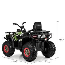 Дитячий одномісний електромобіль квадроцикл Bambi M 4081EBLRS-18 з пультом управління / фарбований Камуфляж ***