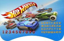 Дитяча парта регульована растишка зі стільчиком для хлопчика від 2 років ЛДСП ПШ 071 Хотвилс HotWheels синя