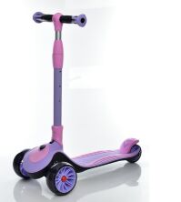 Самокат дитячий триколісний складаний iTrike JR 3-060-25-V MAXI фіолетовий**