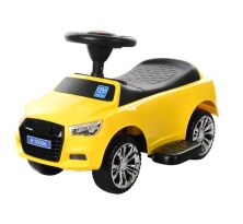 Дитяча машинка каталка толокар Bambi M 3503A-6 (MP3) жовтий**