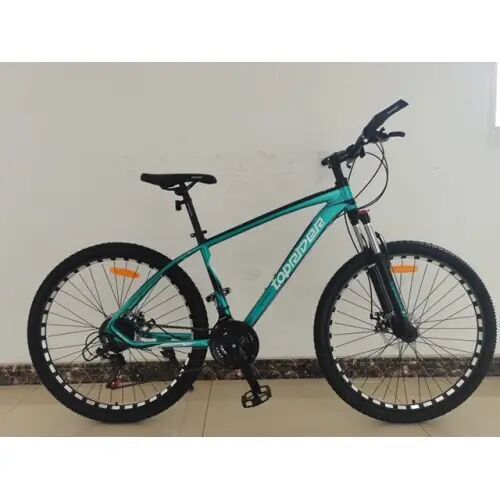 Алюмінієвий двоколісний велосипед TopRider 777 колеса 27.5 дюйма / 21 швидкість / SHIMANO / синій