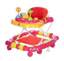 Дитячі ходунки BAMBI M 3463-ДО для дівчинки і хлопчика зі звуковими ефектами / трансформуються в гойдалку