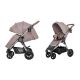 НОВИНКА! Прогулянкова дитяча коляска CARRELLO Supra CRL-5510 Bisquit Beige з регульованою ручкою/бежева