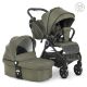 Універсальна дитяча коляска 2в1 EL CAMINO ME 1085 SAGA Denim Khaki з прогулянковим блоком і люлькою Хакі