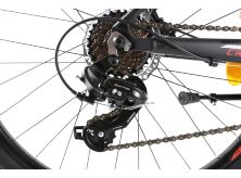 Спортивний Гірський алюмінієвий велосипед 26д Crosser MT-036 з дисковими гальмами/Shimano Tourney/синій