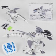 Інтерактивна іграшка Динозавр 30368 на акумуляторі 3.7 V з сенсорною кнопкою на радіоуправлінні