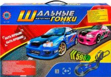 Дитячий ігровий набір Трек Траса "Шалені перегони" 13817 Автотрек Дорога з машинками