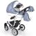 Дитяча коляска 2в1 AVALON BUENO Сіро-біла
