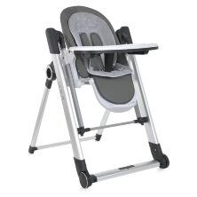 Дитячий Стільчик-гойдалка для годування EL CAMINO ME 1102 DEBUT Serious Gray на керуванні з таймером / сірий