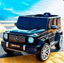 Дитячий електромобіль Mercedes Benz M 4214EBLRS-2 автофарбування чорний **