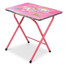 Дитячий столик зі стільчиком Bambi A19-HK Hello Kitty рожевий складаний**