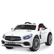 Дитячий двомісний електромобіль Mercedes Benz M 3583EBLR-1 білий **