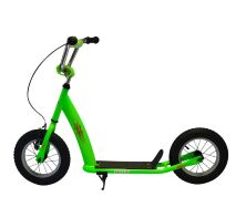 Самокат підлітковий SR 2-047-GR надувні колеса зелене**