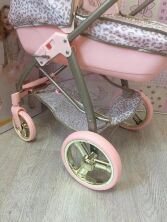 Коляска доладна класична для ляльок HAUCK D-88686 "Little diva" Лялькова з пластиковою люлькою перенесенням