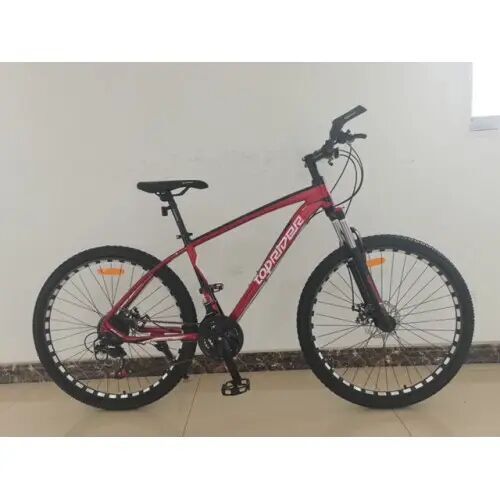 Алюмінієвий двоколісний велосипед TopRider 777 колеса 27.5 дюйма / 21 швидкість / SHIMANO / червоний