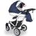 Дитяча коляска 2в1 AVALON BUENO Синьо-біла
