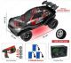 Дитяча Дрифт машинка на радіокеруванні зі змінними колесами та підсвічуванням 33633 Червона