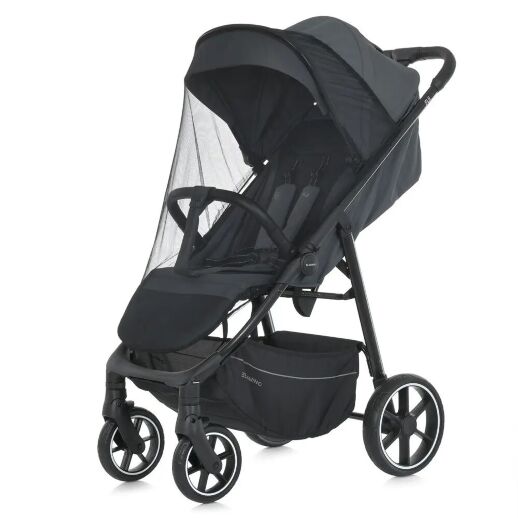 Прогулянковий візок El Camino FIJI ME 1113 Iron Matt Темно-сіре з москітною сіткою