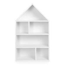 Будиночок стелаж, полиця для іграшок і книг PLK-L-1 білий**