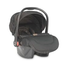 Дитяче автокрісло автолюлька Lorelli (Bertoni) Pluto 0-13 kg Black чорне з функцією гойдання