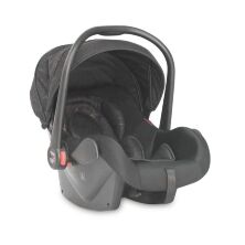 Дитяче автокрісло автолюлька Lorelli (Bertoni) Pluto 0-13 kg Black чорне з функцією гойдання