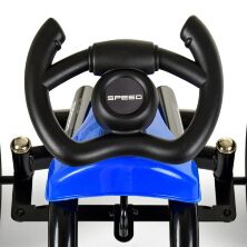 Дитячий педальний карт на Єва колесах Bambi M 4087E-4 синій **