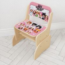 Дитяча парта растишка Bambi B 2071-20 Париж рожевий