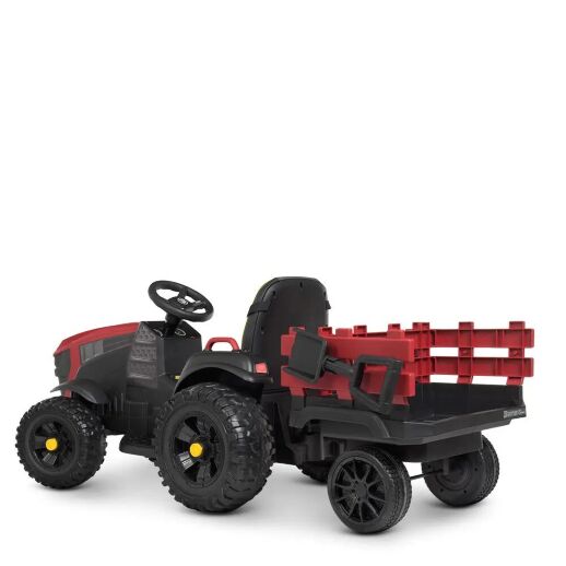 Дитячий електромобіль-Трактор BAMBI M 4187BLR-3 червоний