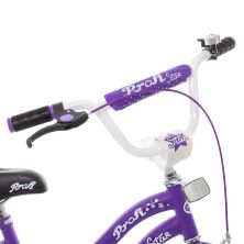 Дитячий двоколісний велосипед для дівчинки Profi Y1693 Star колеса 16 дюймів / колір бузковий**